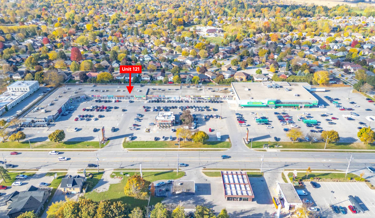 251230 Unit 121 - Retail Unit Aerial